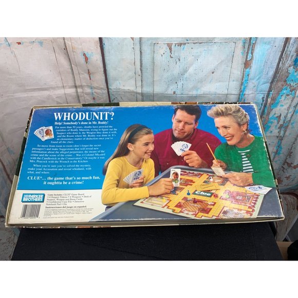 Clue Board Game by Parker Bro. ** - Picture 5 of 6